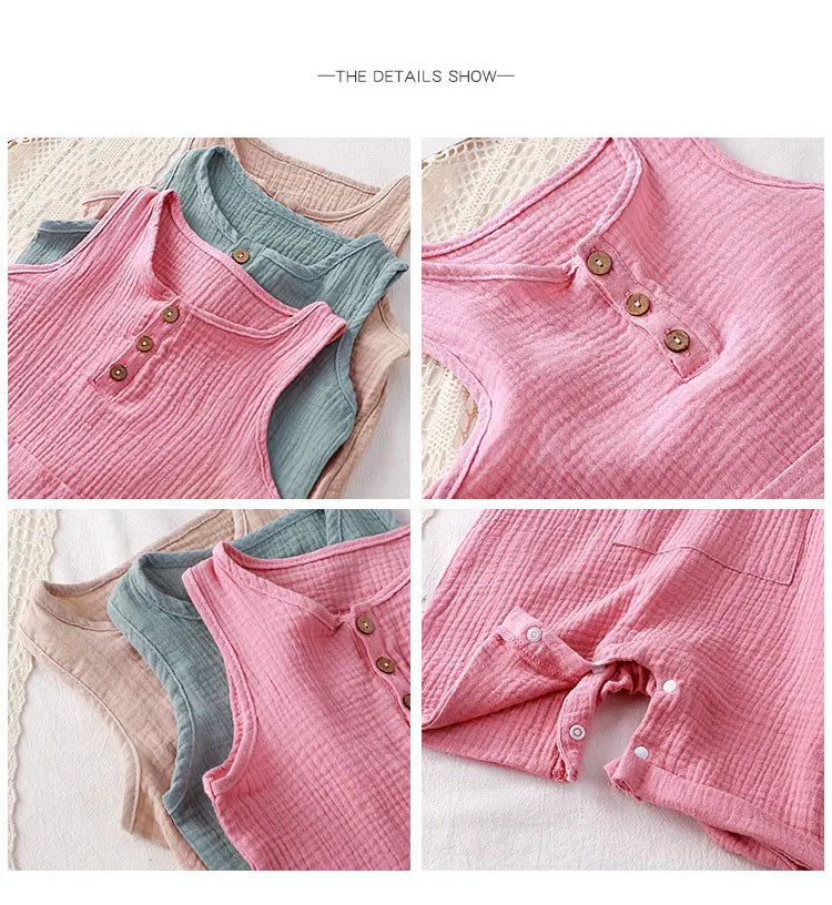 Baby Clothes Hat 2pc Romper Cotton for Newborns