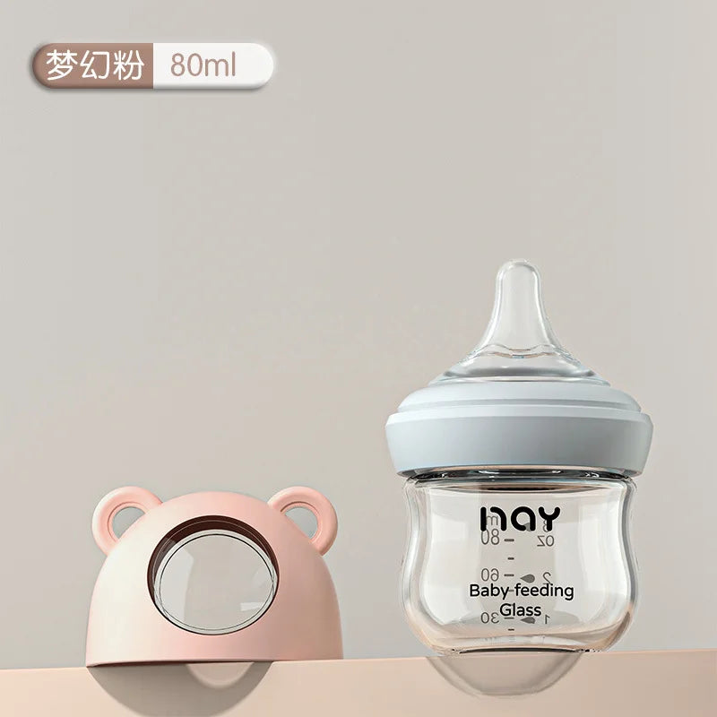 0-3 Month Glass Bottle Newborn Glass Feeding Bottle