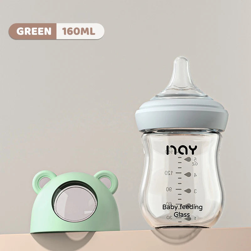 0-3 Month Glass Bottle Newborn Glass Feeding Bottle