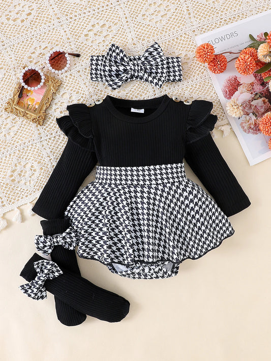 2PCS In Autumn, Baby Girls Aged 0-1,5 Years Old